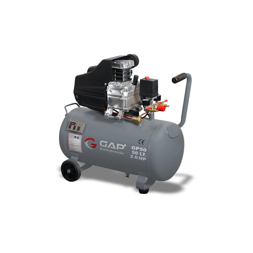 50 Lt 8 Bar 2 Hp Pistonlu Hava Kompresörü I GP50