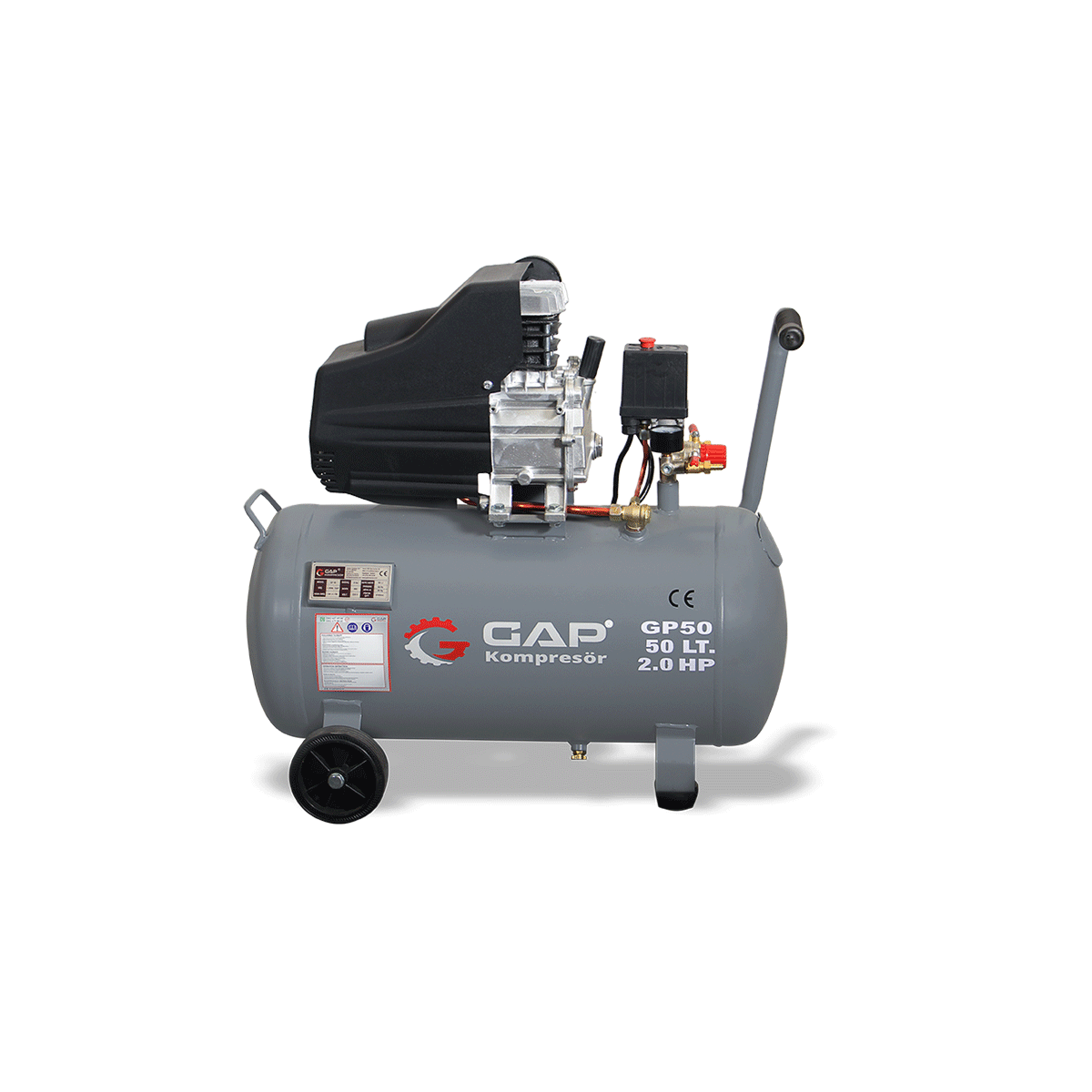 50 Lt 8 Bar 2 Hp Pistonlu Hava Kompresörü I GP50