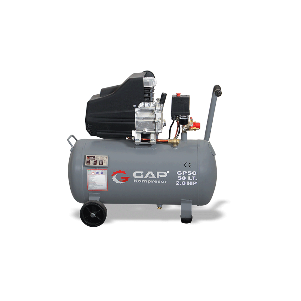 50 Lt 8 Bar 2 Hp Pistonlu Hava Kompresörü I GP50