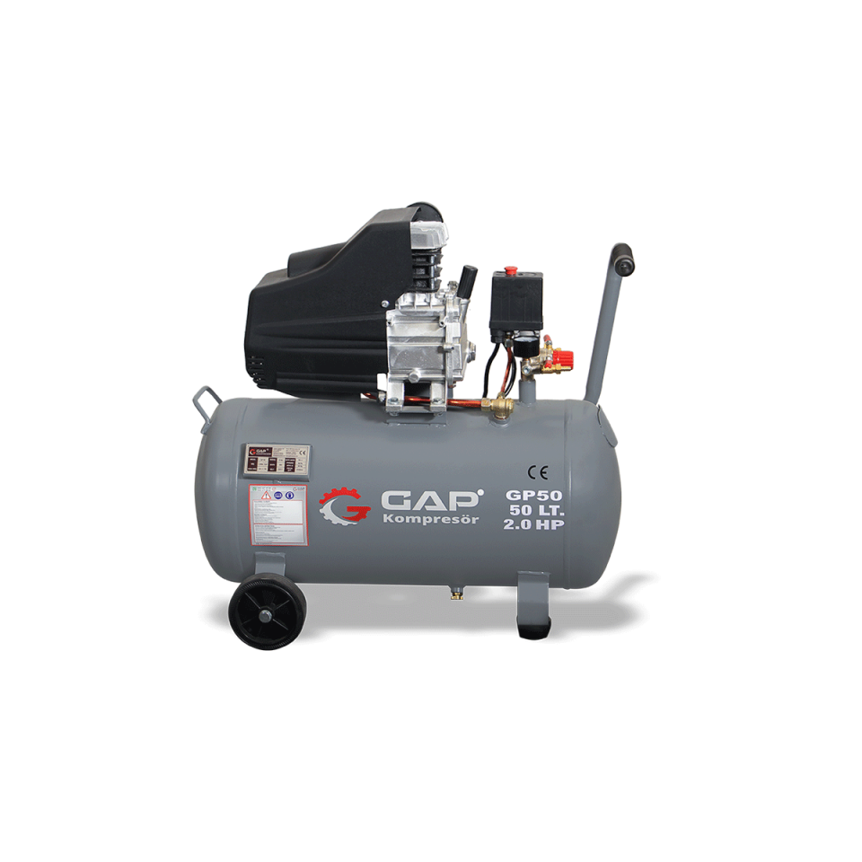 50 Lt 8 Bar 2 Hp Pistonlu Hava Kompresörü I GP50