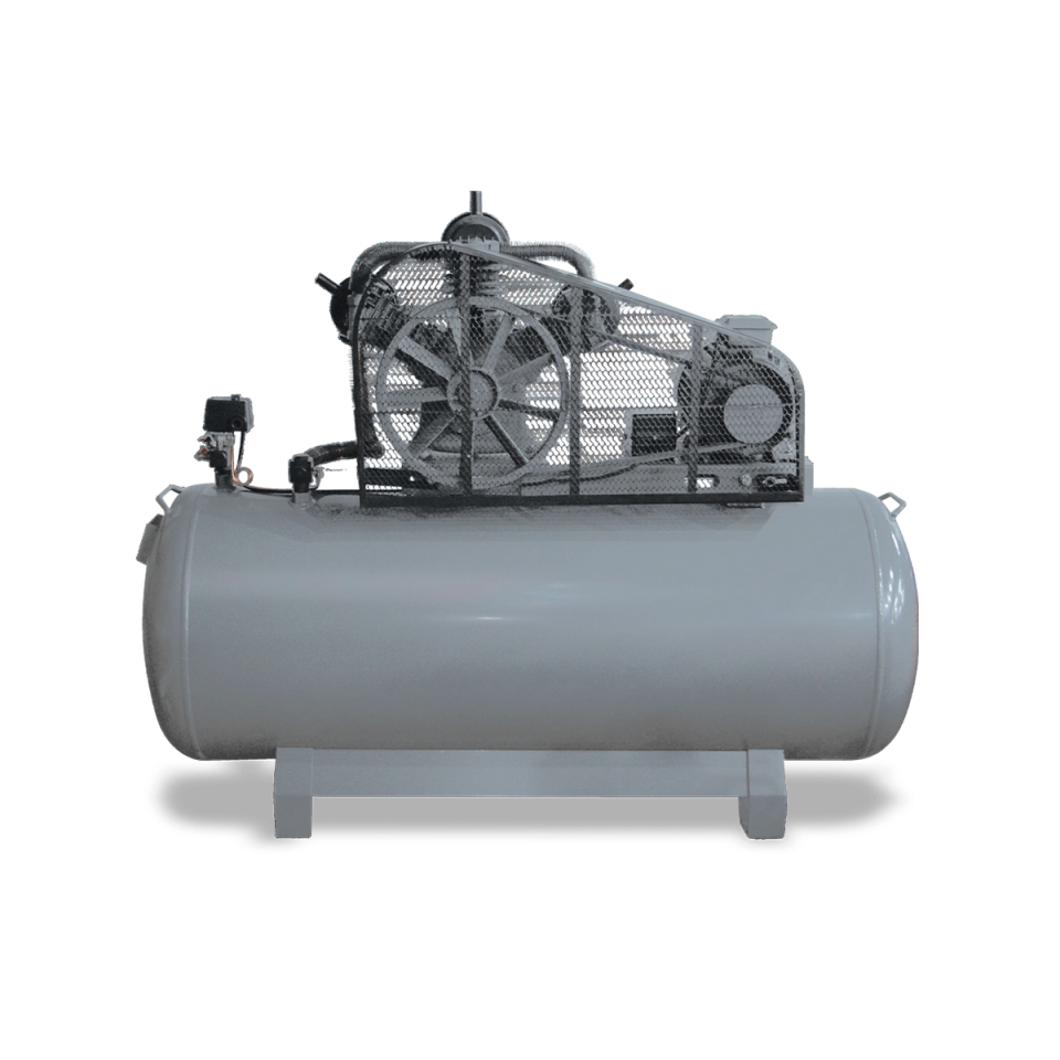 100 Lt 2 Kafa 8 Bar 2 Hp Pistonlu Hava Kompresörü I GP100