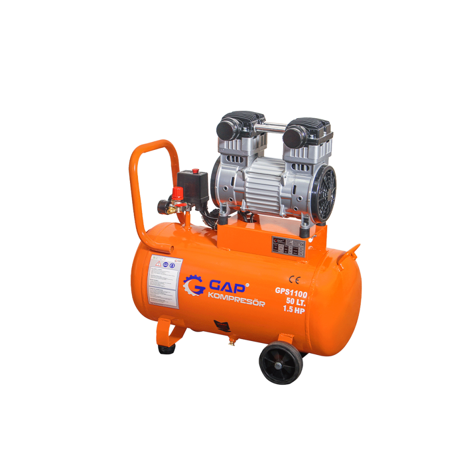 50 Lt Sessiz Ve Yağsız Hava Kompresörü I GPS1100