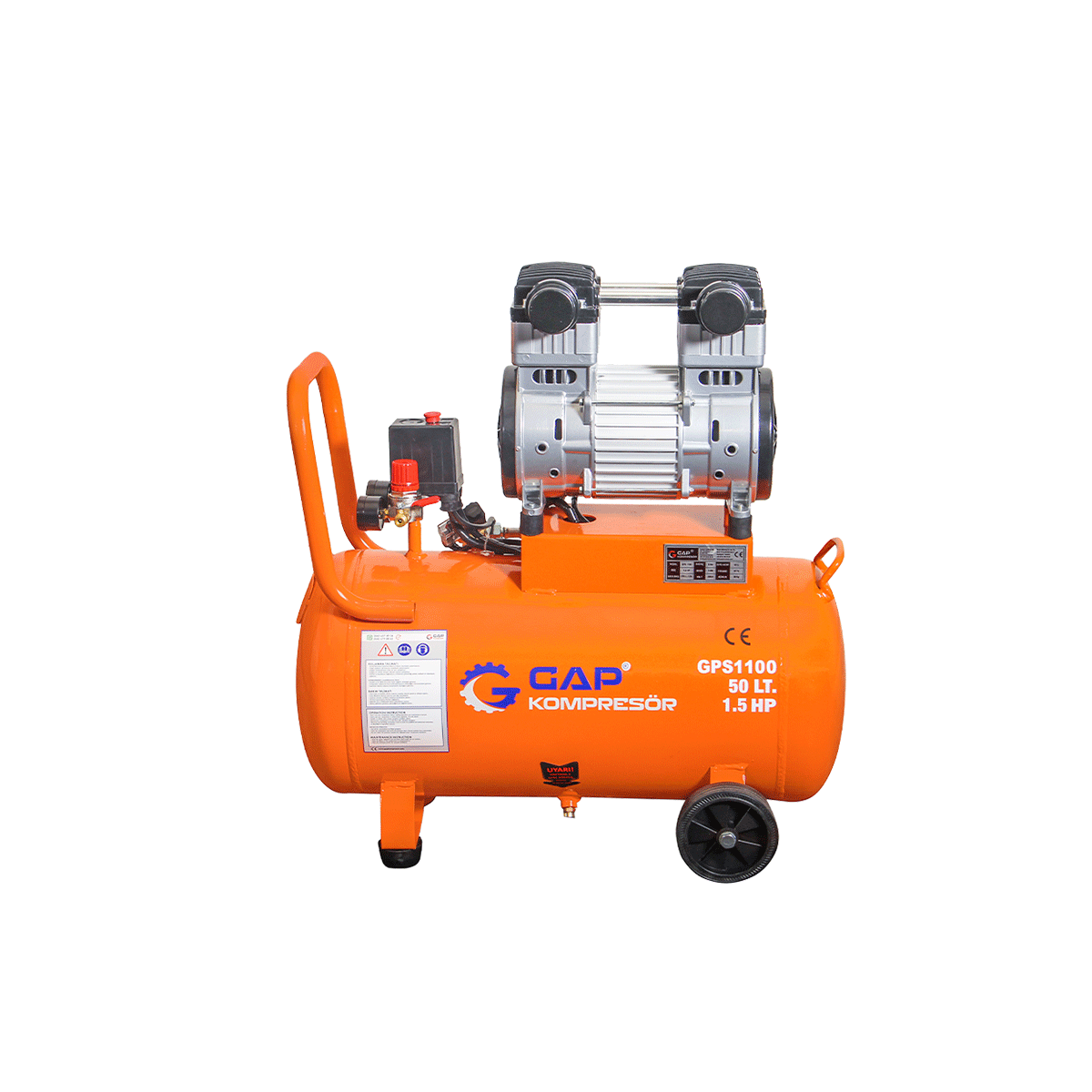 50 Lt Sessiz Ve Yağsız Hava Kompresörü I GPS1100