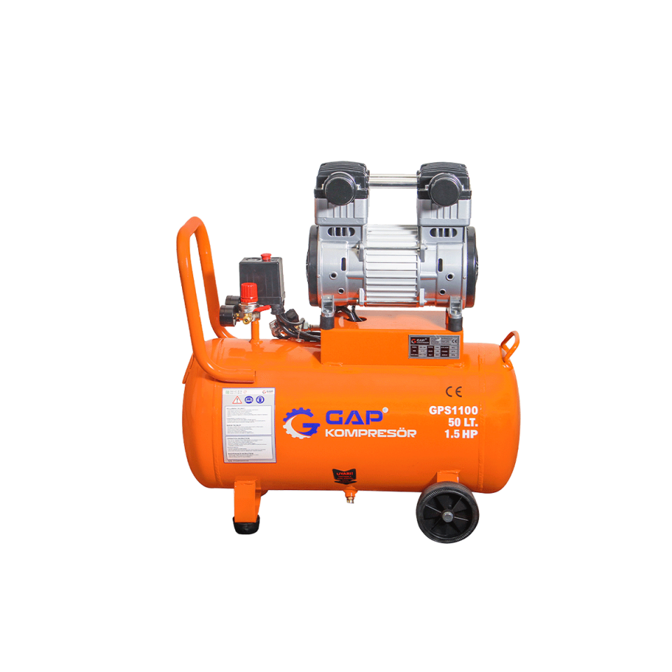 50 Lt Sessiz Ve Yağsız Hava Kompresörü I GPS1100