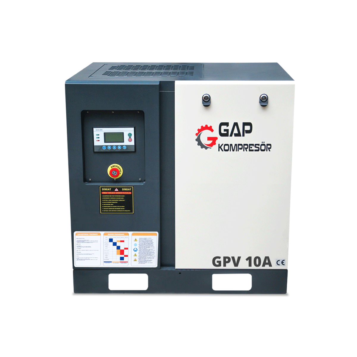 10 Hp 500 Lt Vidalı Hava Kompresörü I GPV10A