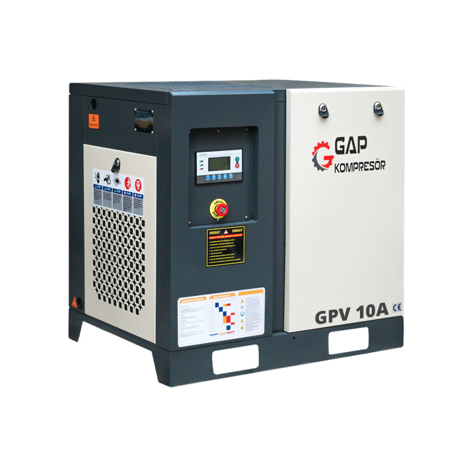 10 Hp 500 Lt Vidalı Hava Kompresörü I GPV10A