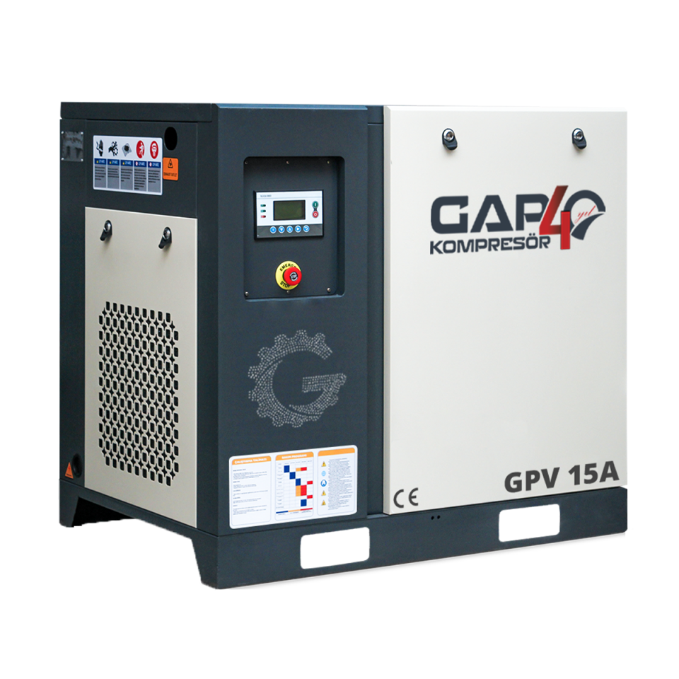 15 Hp 500 Lt Vidalı Hava Kompresörü I GPV15A