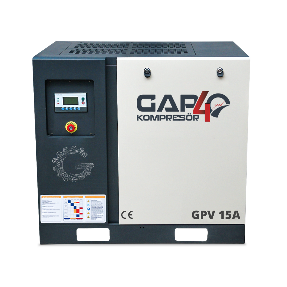 15 Hp 500 Lt Vidalı Hava Kompresörü I GPV15A