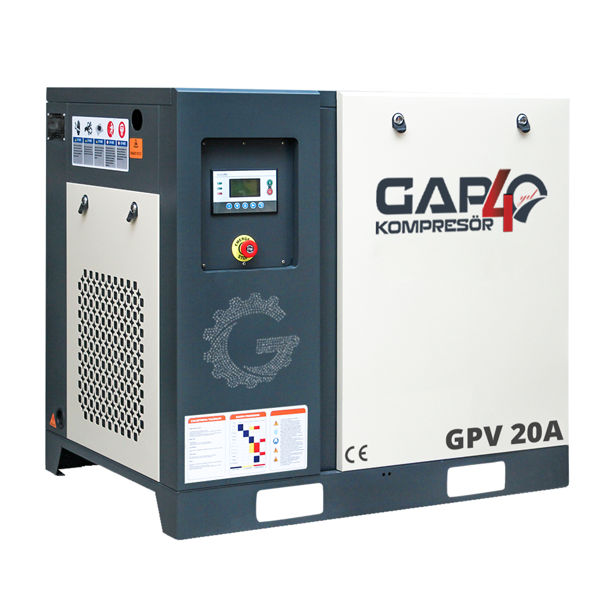20 Hp 1000 Lt Vidalı Hava Kompresörü I GPV20A