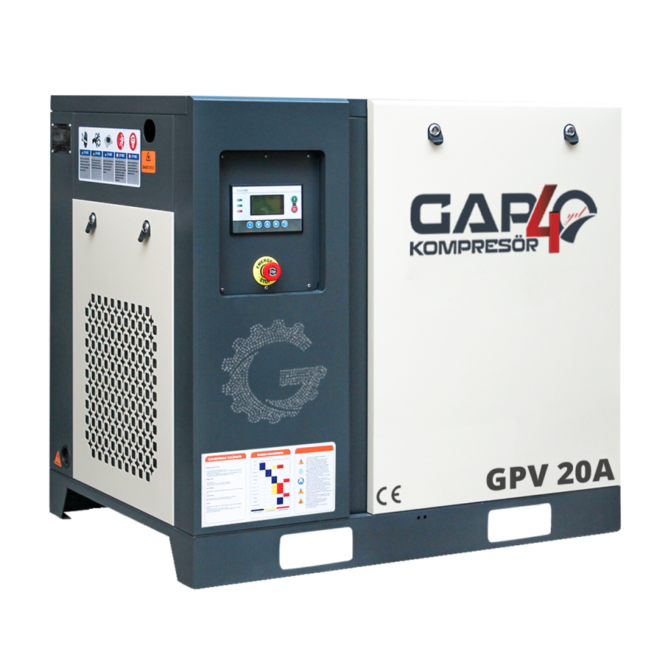 20 Hp 1000 Lt Vidalı Hava Kompresörü I GPV20A