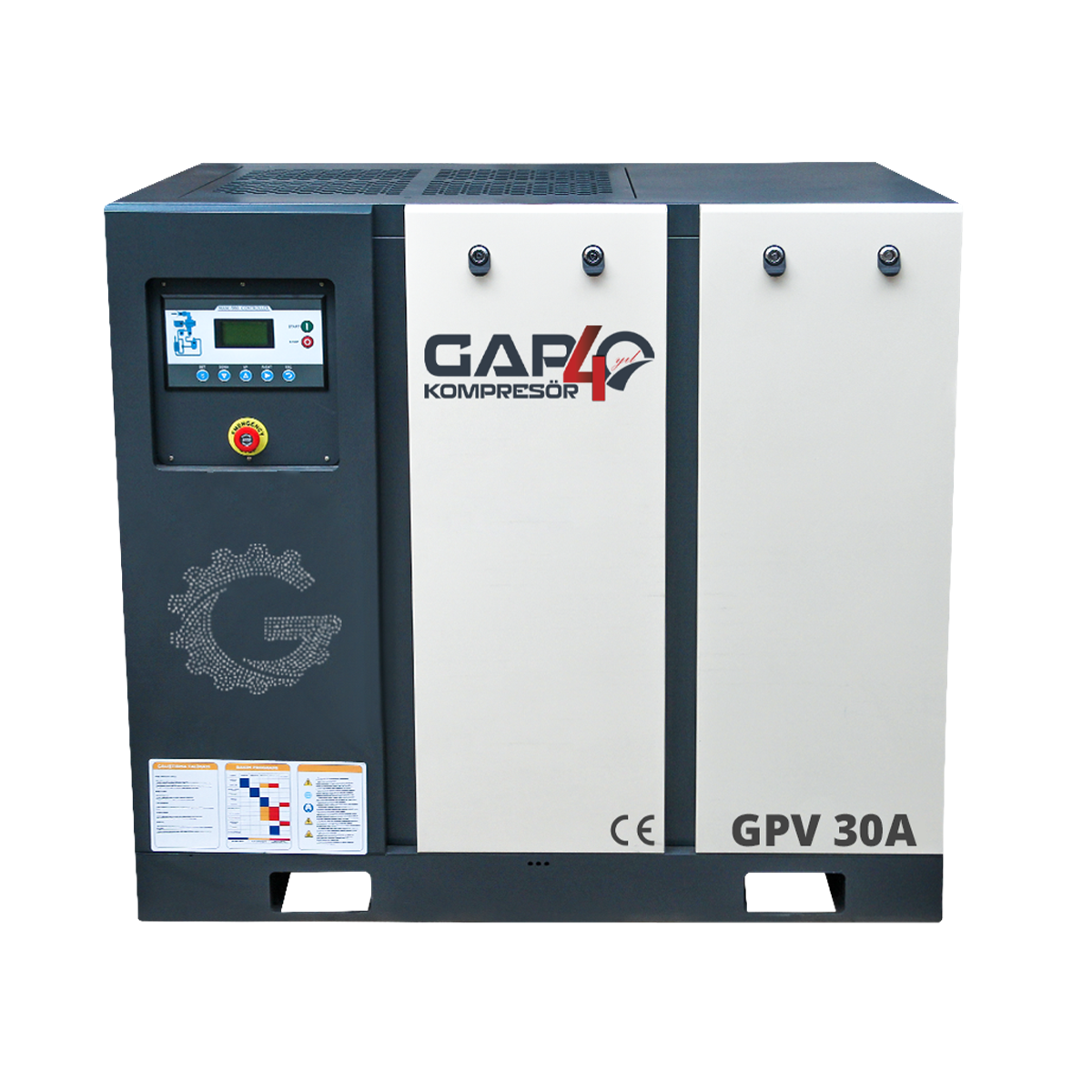 30 Hp 1000 Lt Vidalı Hava Kompresörü I GPV30A