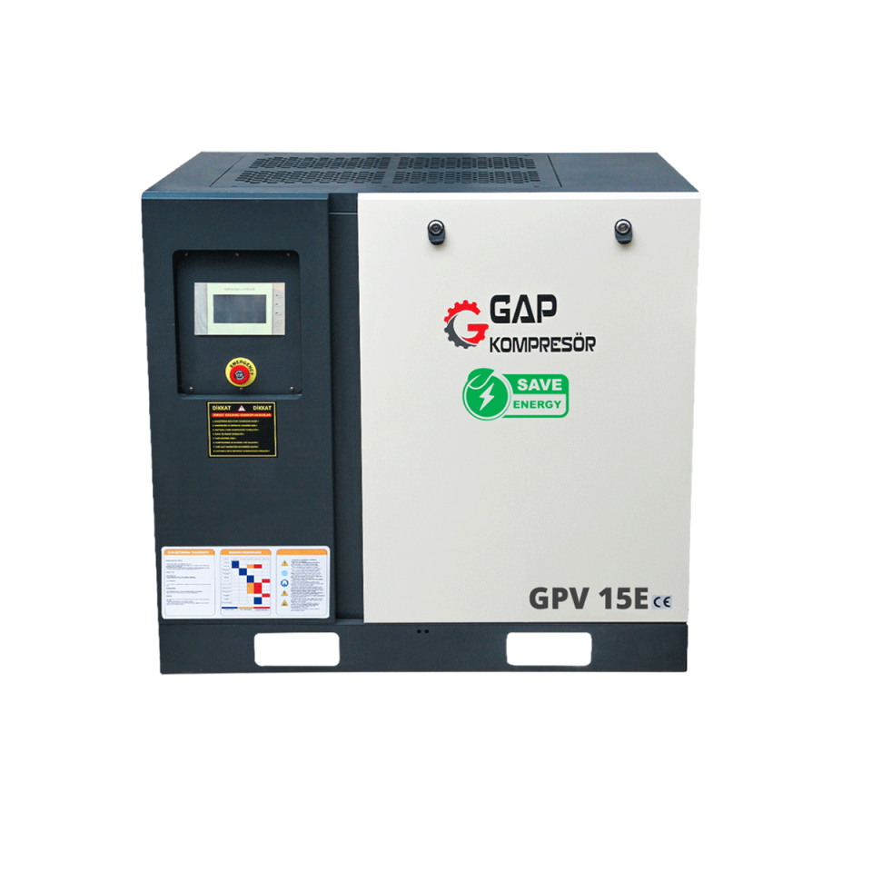 15 Hp 500 Lt İnvertörlü Vidalı Hava Kompresörü I GPV15E