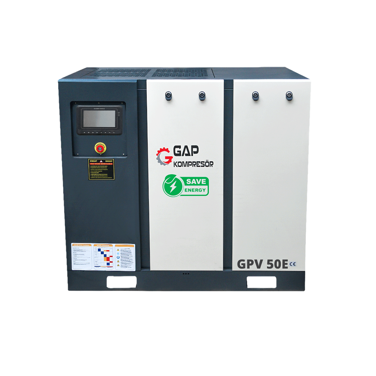 50 Hp 1000 Lt İnvertörlü Vidalı Hava Kompresörü I GPV50E