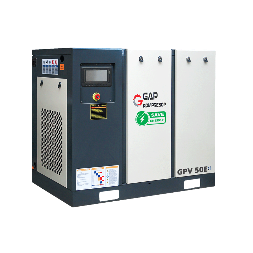 50 Hp 1000 Lt İnvertörlü Vidalı Hava Kompresörü I GPV50E