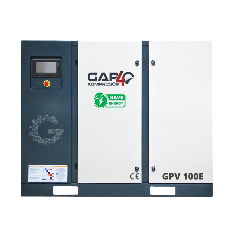 100 Hp 2000 Lt İnvertörlü Vidalı Hava Kompresörü I GPV100E