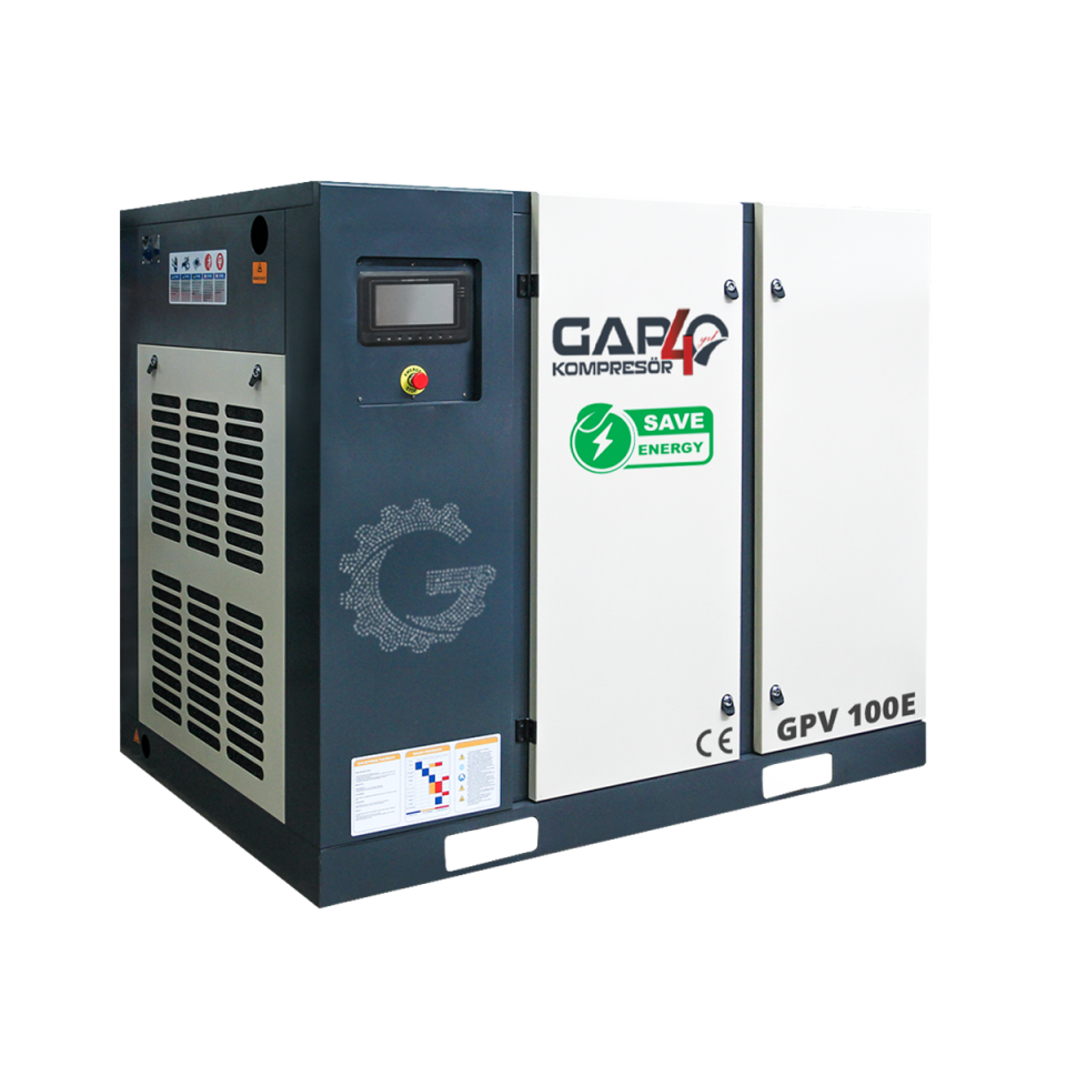 100 Hp 2000 Lt İnvertörlü Vidalı Hava Kompresörü I GPV100E