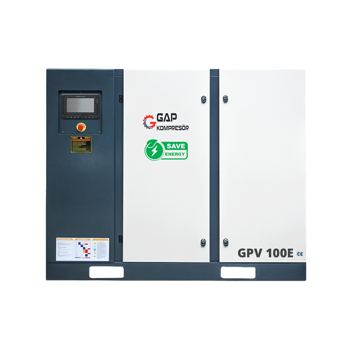 100 Hp 2000 Lt İnvertörlü Vidalı Hava Kompresörü I GPV100E