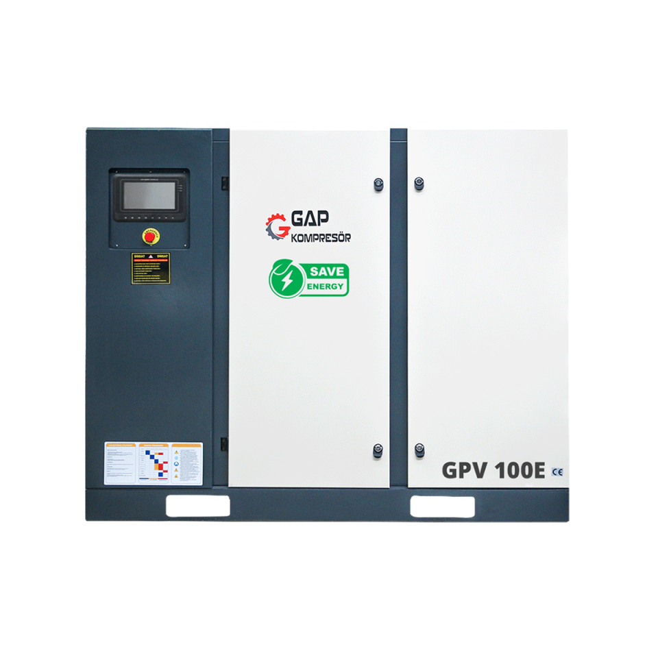 100 Hp 2000 Lt İnvertörlü Vidalı Hava Kompresörü I GPV100E