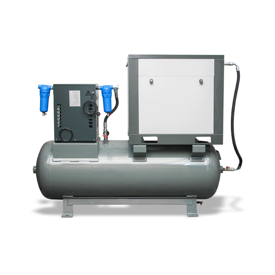 10 Hp 500 Lt Depo Üstü Vidalı Hava Kompresörü I GPV10A