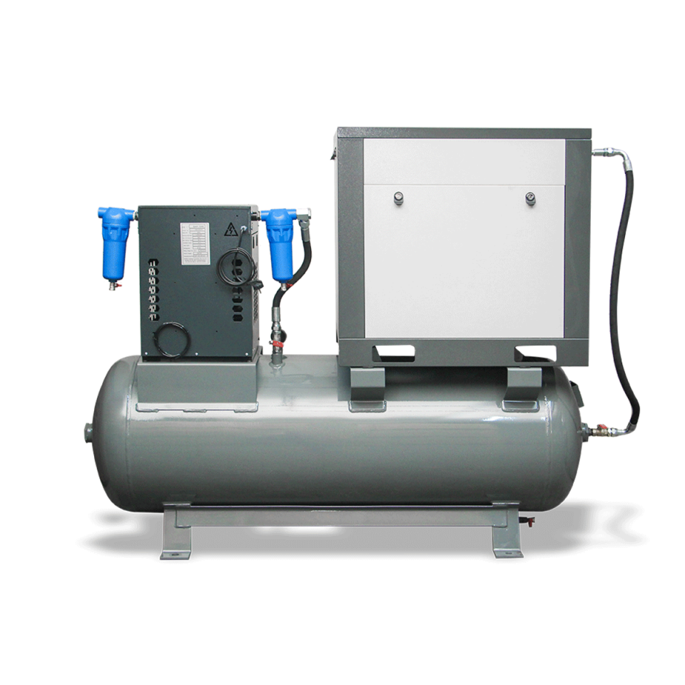 10 Hp 500 Lt Depo Üstü Vidalı Hava Kompresörü I GPV10A