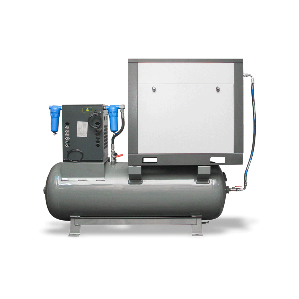 15 Hp 500 Lt Depo Üstü Vidalı Hava Kompresörü  I GPV15A