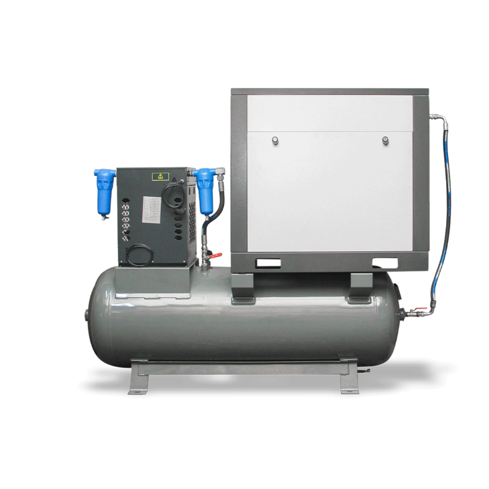 15 Hp 500 Lt Depo Üstü Vidalı Hava Kompresörü  I GPV15A