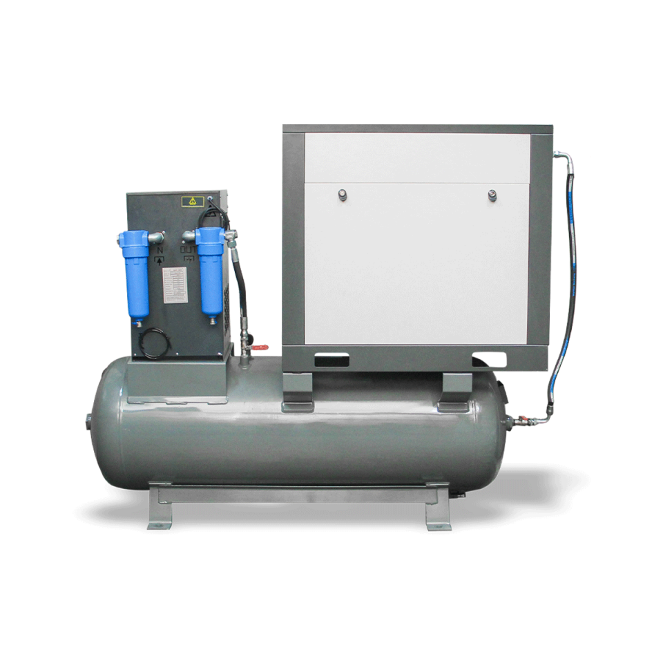 20 Hp 500 Lt Depo Üstü Vidalı Hava Kompresörü I GPV20A