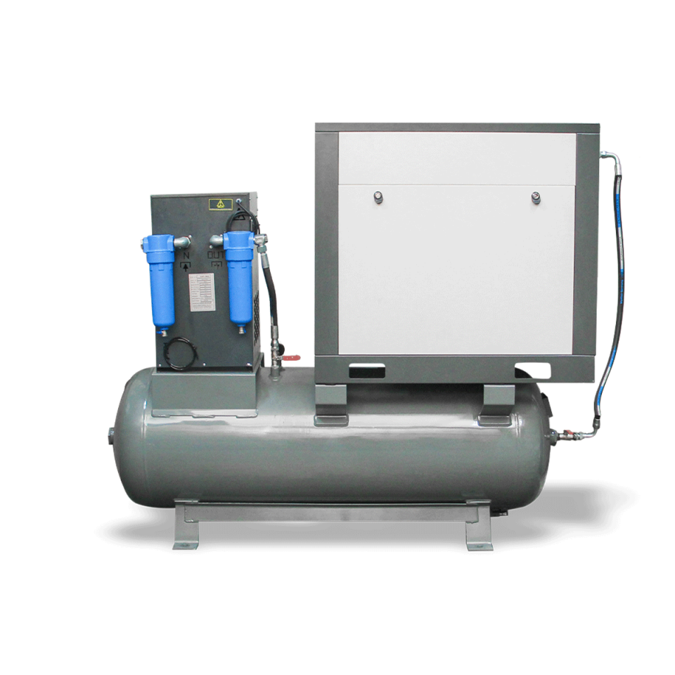 20 Hp 500 Lt Depo Üstü İnvertörlü Vidalı Hava Kompresörü I GPV20E