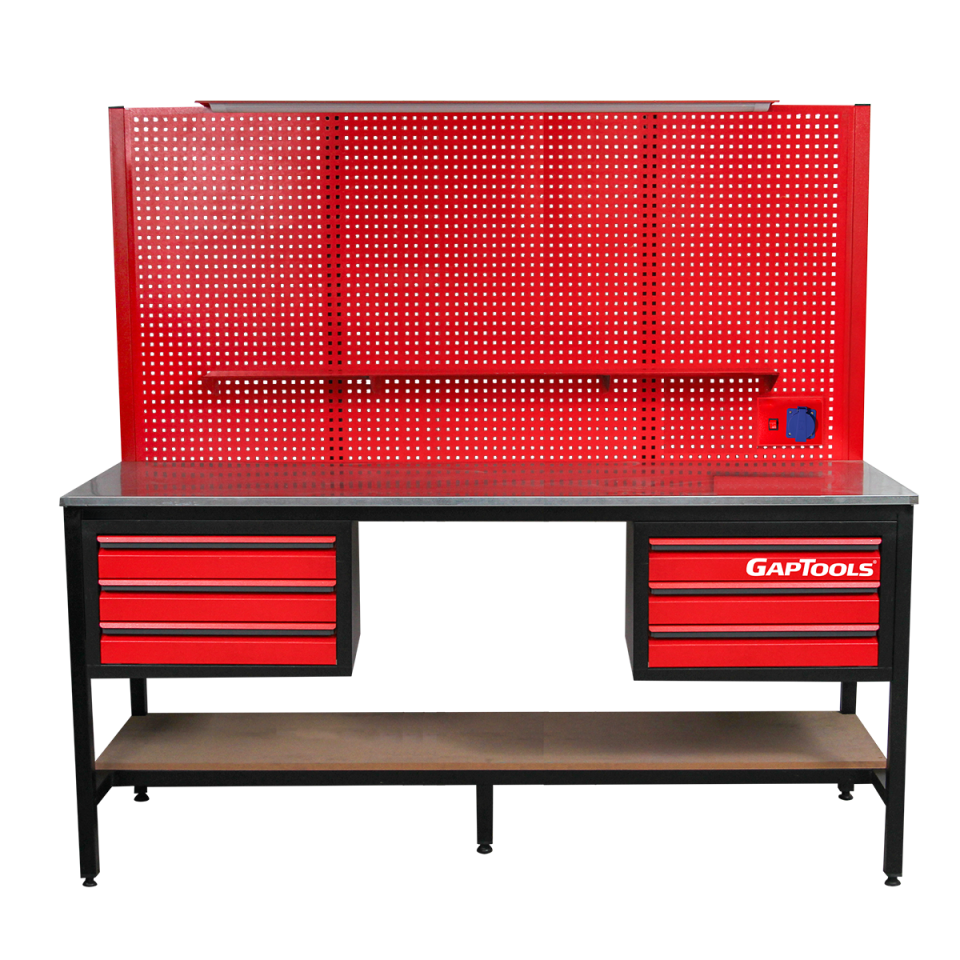 2000mm Endüstriyel Çekmeceli Çalışma Tezgahı  I GPT207