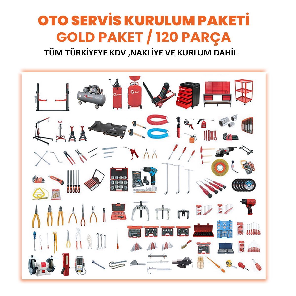 OTO SERVİS KURULUM PAKETİ (GOLD PAKET)
