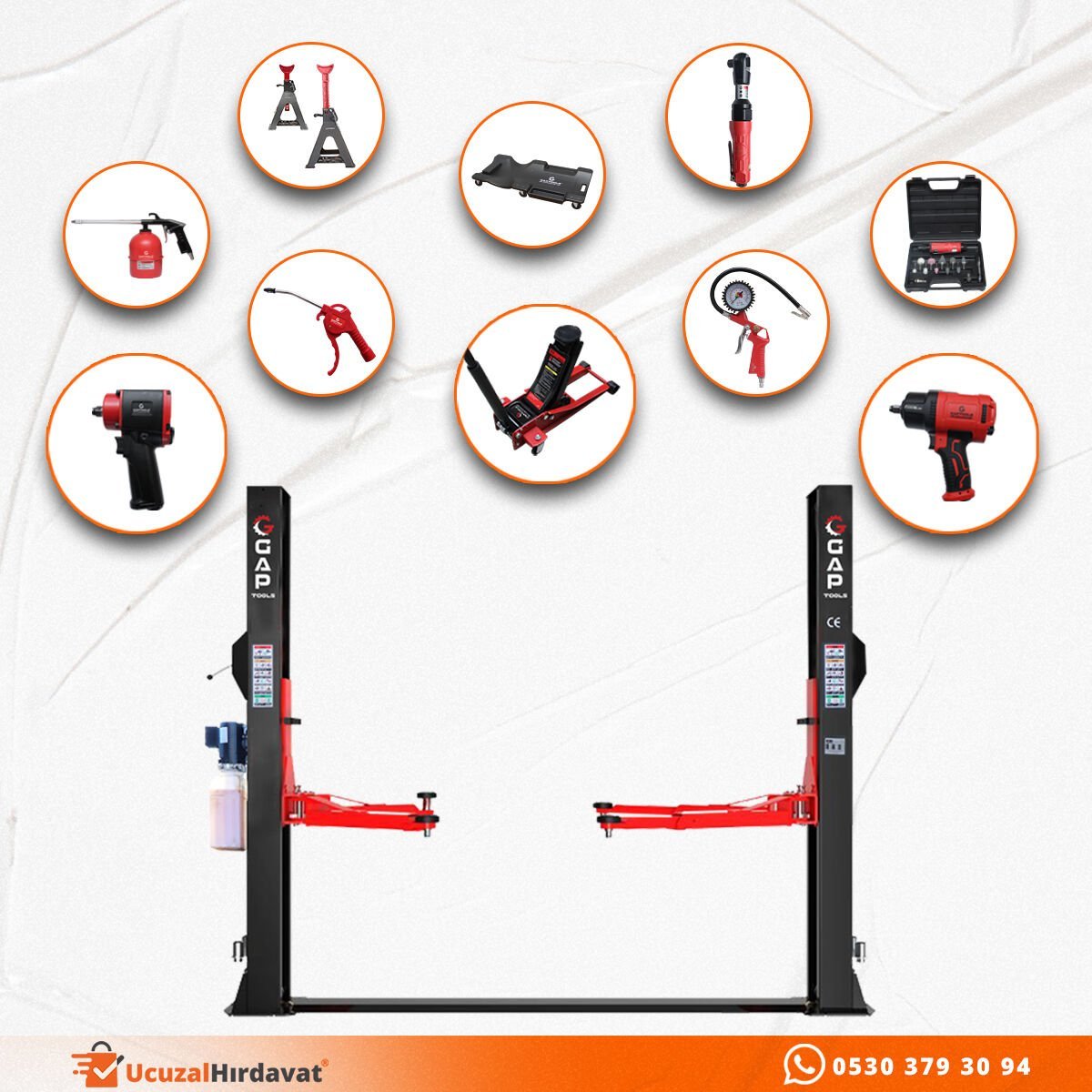 4 Ton Hidrolik Araç Kaldırma Lift (Hediyeli) Kampanya