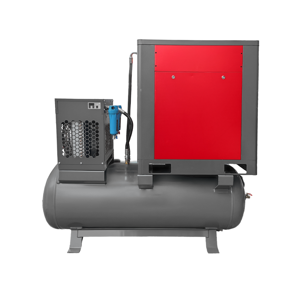 15 Hp 500 lt Depo Üstü İnvertörlü Vidalı Hava Kompresörü I DMV15E