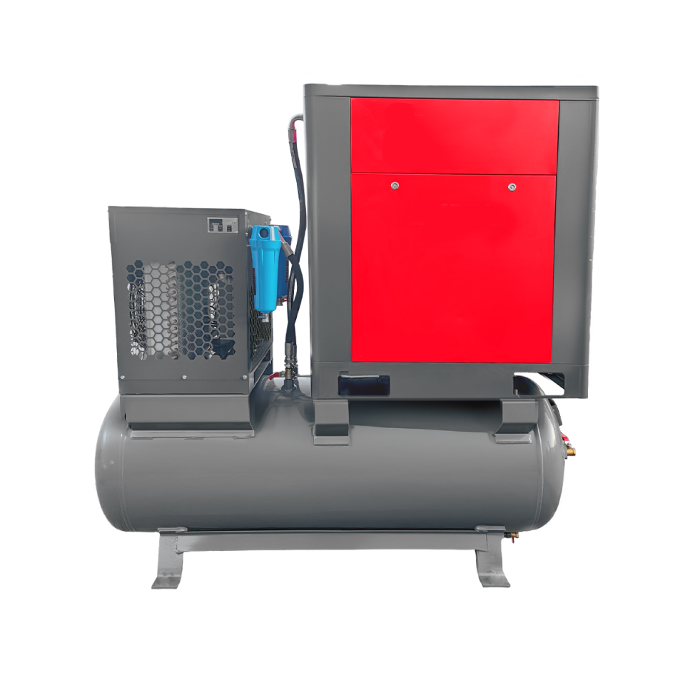 20 Hp 500 lt Depo Üstü İnvertörlü Vidalı Hava Kompresörü I DMV20E