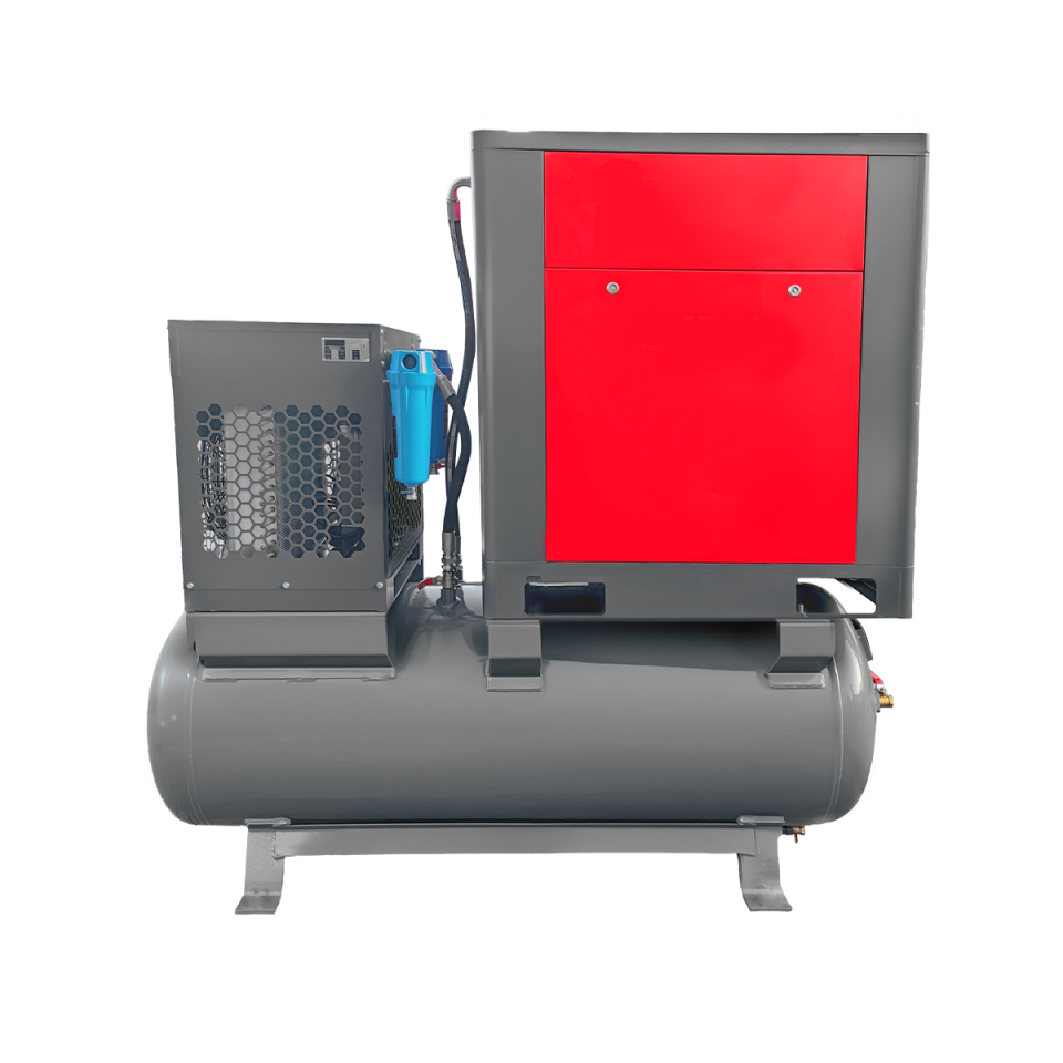 20 Hp 500 lt Depo Üstü İnvertörlü Vidalı Hava Kompresörü I DMV20E