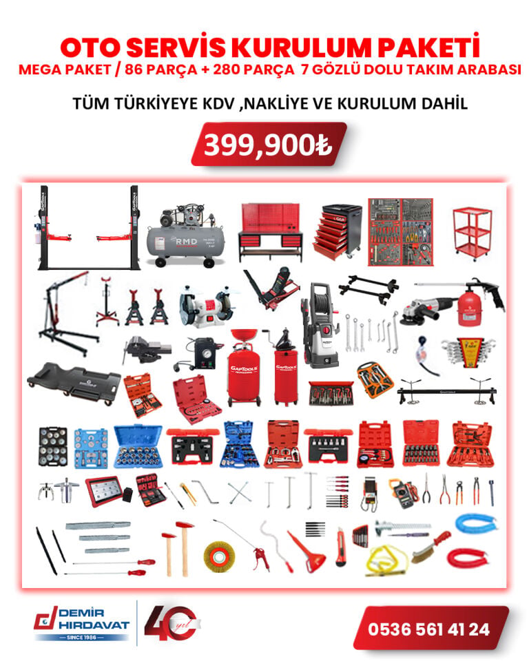 OTO KURULUM PAKETİ (MEGA PAKET)